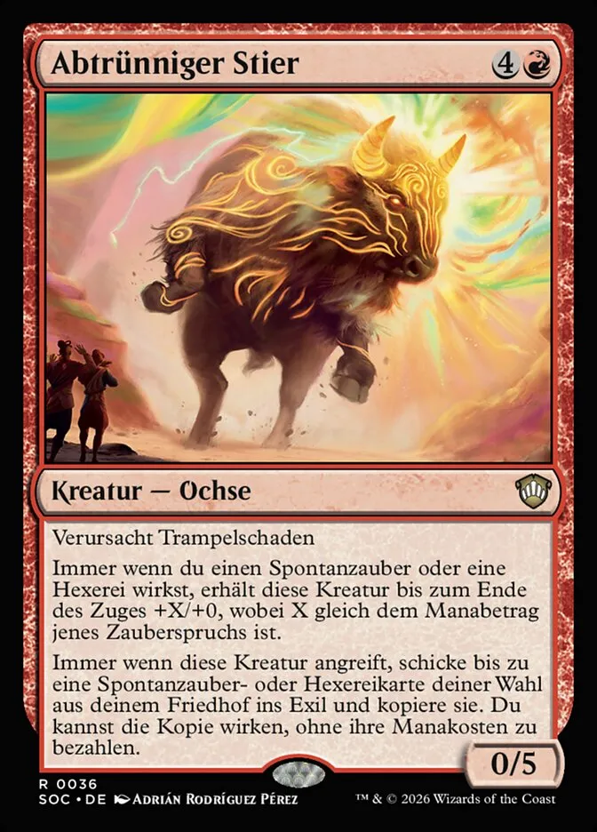 Abtrünniger Stier kaufen - Secrets of Strixhaven Commander bei TcG Love