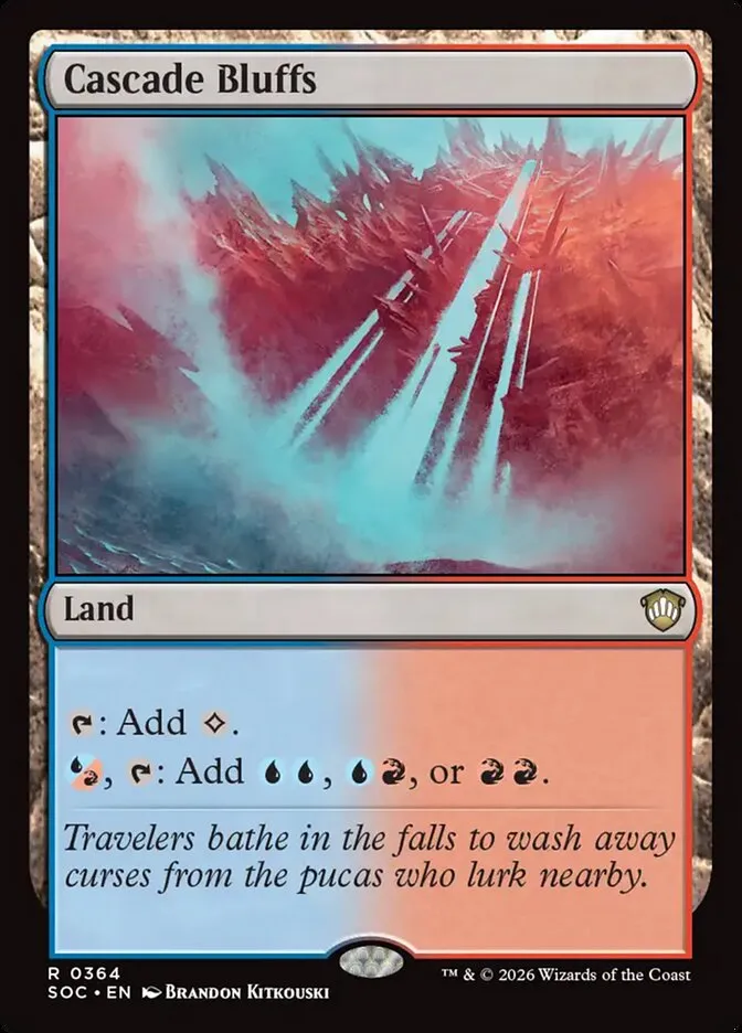 Cascade Bluffs kaufen - Secrets of Strixhaven Commander bei TcG Love