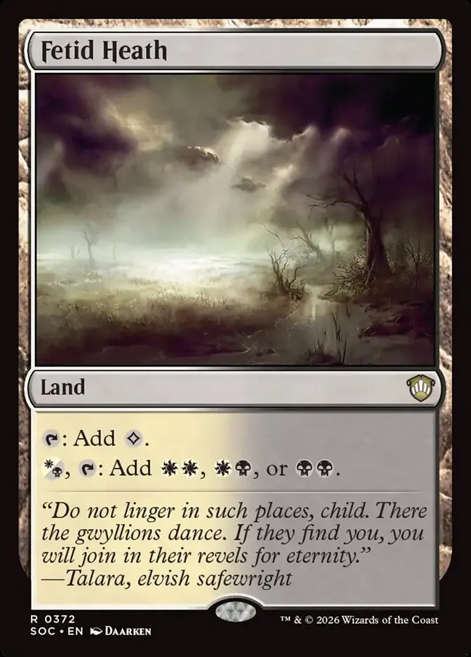 Fetid Heath kaufen - Secrets of Strixhaven Commander bei TcG Love