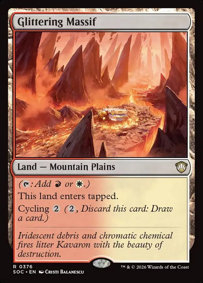 Glittering Massif kaufen - Secrets of Strixhaven Commander bei TcG Love