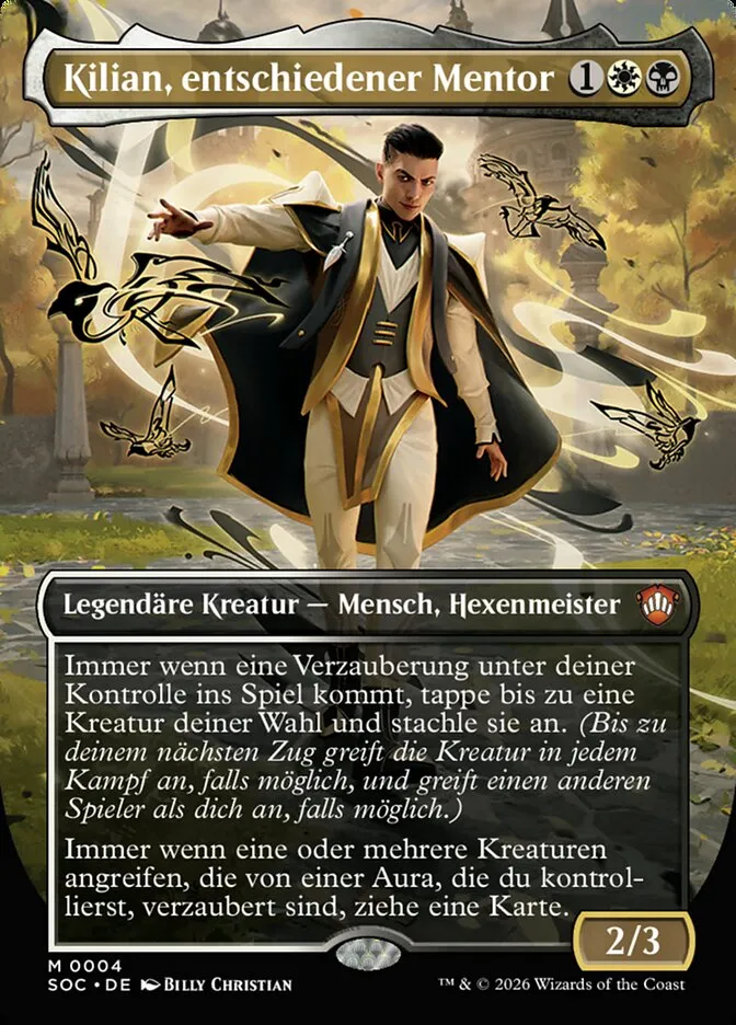 Kilian, entschiedener Mentor kaufen - Secrets of Strixhaven Commander bei TcG Love