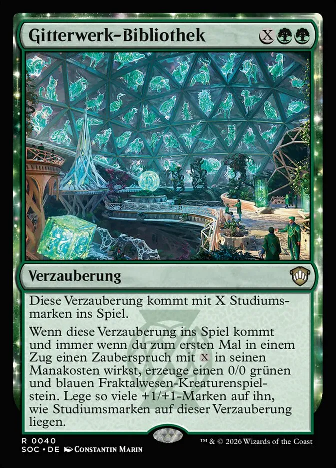 Gitterwerk-Bibliothek kaufen - Secrets of Strixhaven Commander bei TcG Love