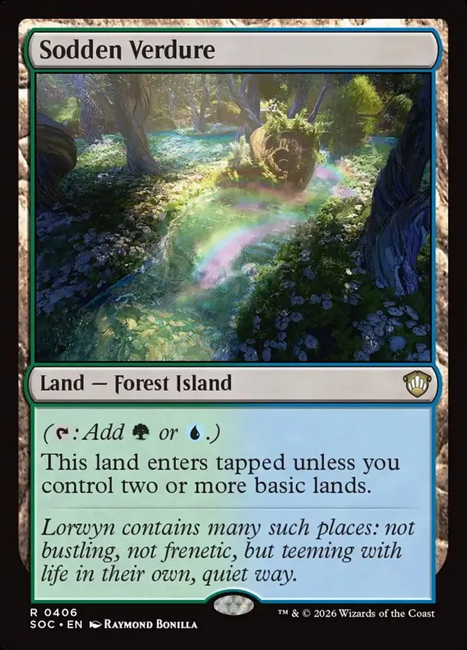 Sodden Verdure kaufen - Secrets of Strixhaven Commander bei TcG Love
