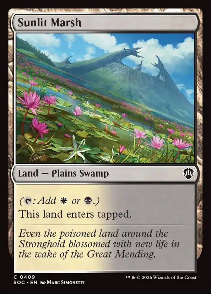 Sunlit Marsh kaufen - Secrets of Strixhaven Commander bei TcG Love