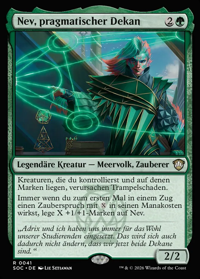 Nev, pragmatischer Dekan kaufen - Secrets of Strixhaven Commander bei TcG Love