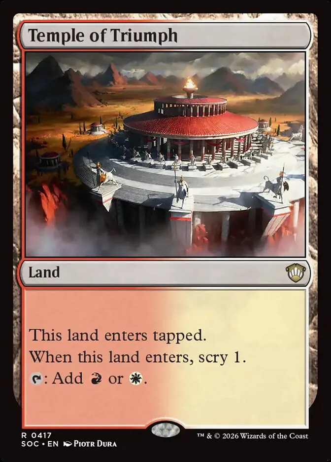 Temple of Triumph kaufen - Secrets of Strixhaven Commander bei TcG Love