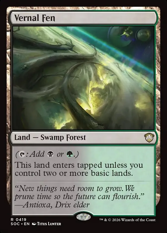 Vernal Fen kaufen - Secrets of Strixhaven Commander bei TcG Love