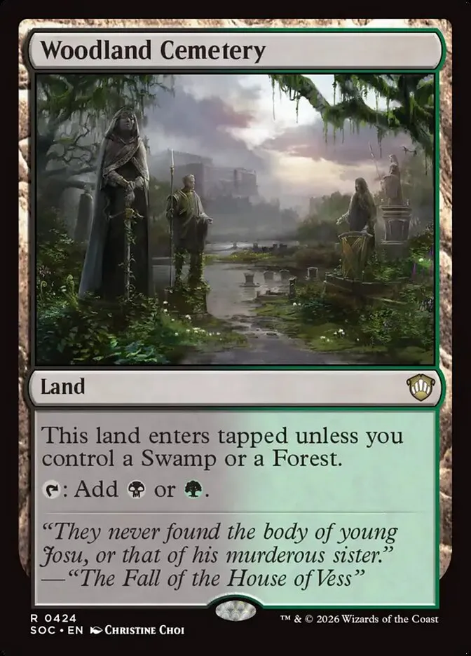Woodland Cemetery kaufen - Secrets of Strixhaven Commander bei TcG Love