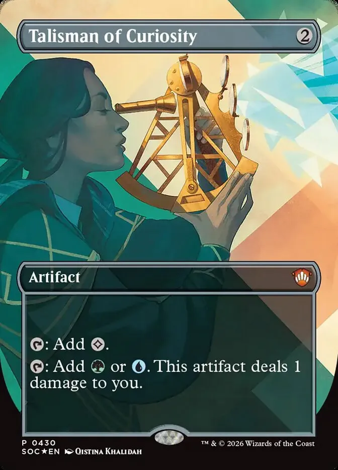 Talisman of Curiosity kaufen - Secrets of Strixhaven Commander bei TcG Love