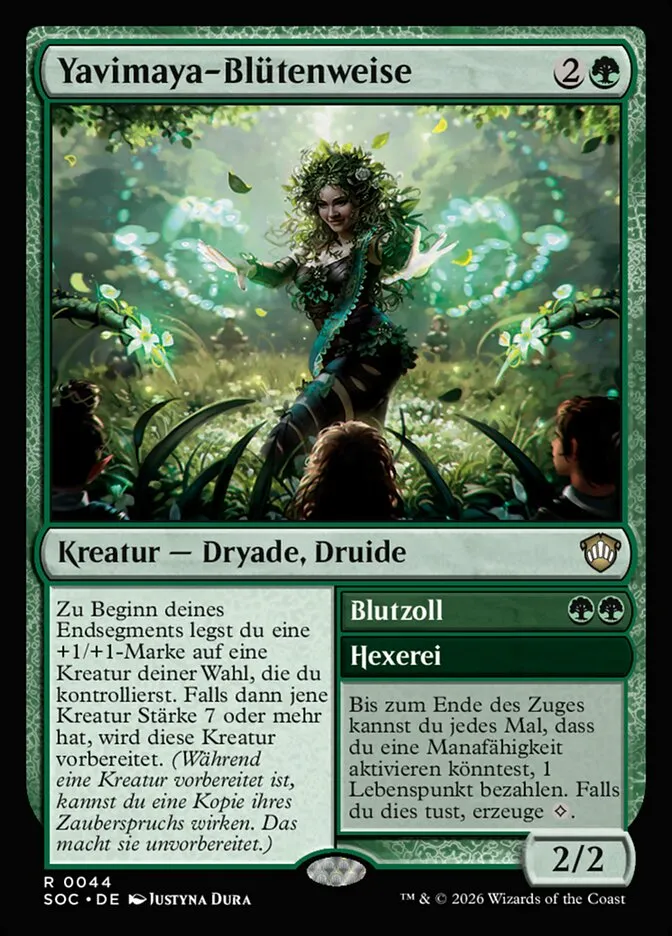 Yavimaya Bloomsage // Channel kaufen - Secrets of Strixhaven Commander bei TcG Love