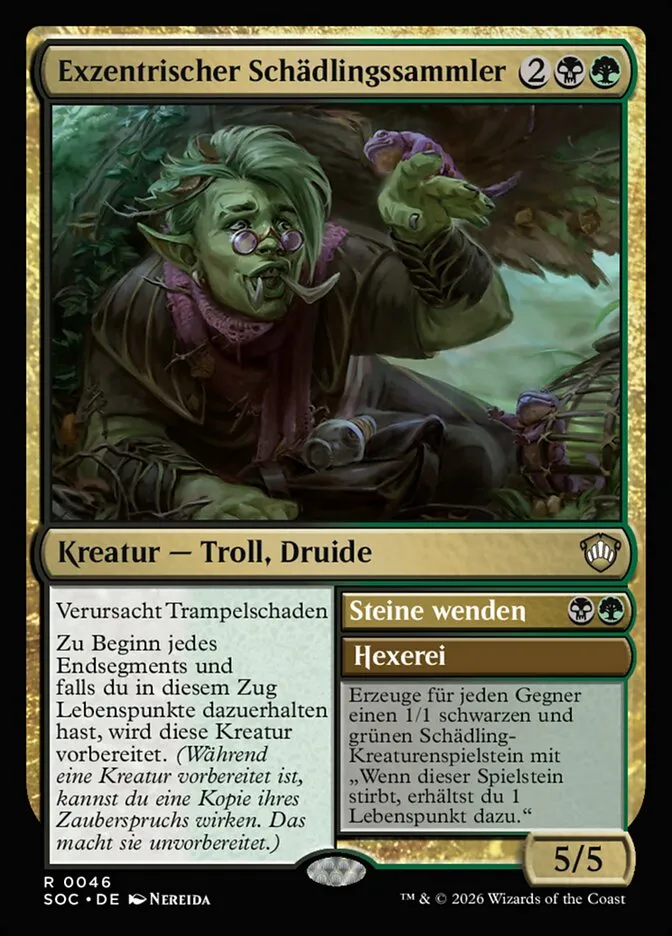 Eccentric Pestfinder // Turn Stones kaufen - Secrets of Strixhaven Commander bei TcG Love