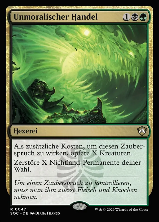 Unmoralischer Handel kaufen - Secrets of Strixhaven Commander bei TcG Love