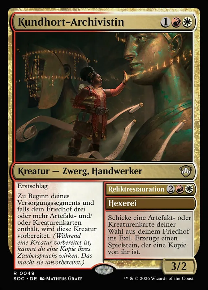 Lorehold Archivist // Restore Relic kaufen - Secrets of Strixhaven Commander bei TcG Love