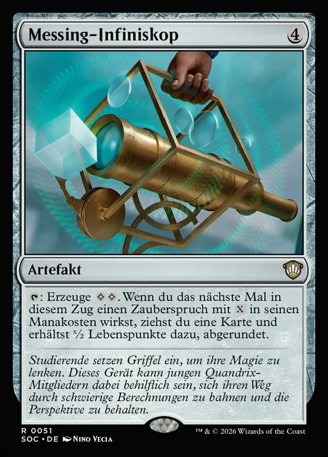 Messing-Infiniskop kaufen - Secrets of Strixhaven Commander bei TcG Love