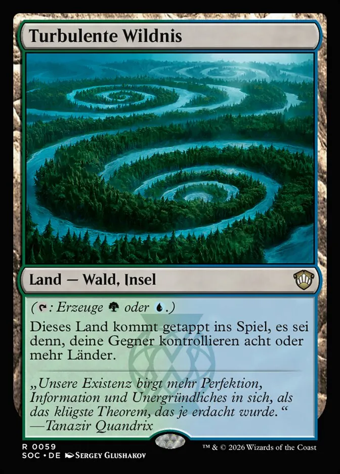Turbulente Wildnis kaufen - Secrets of Strixhaven Commander bei TcG Love