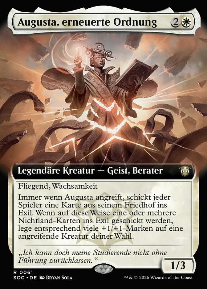 Augusta, erneuerte Ordnung kaufen - Secrets of Strixhaven Commander bei TcG Love