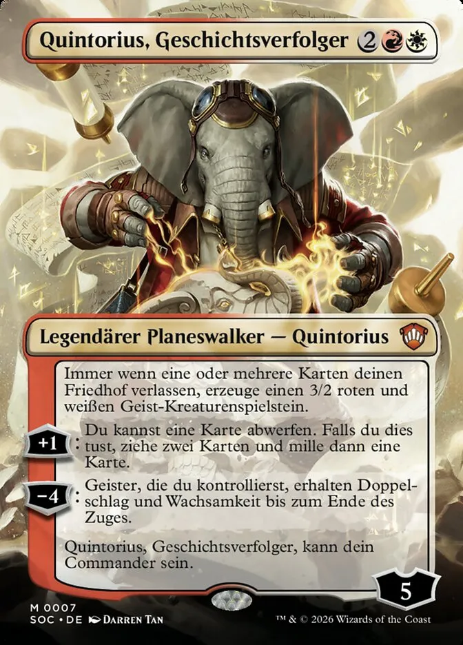 Quintorius, Geschichtsverfolger kaufen - Secrets of Strixhaven Commander bei TcG Love
