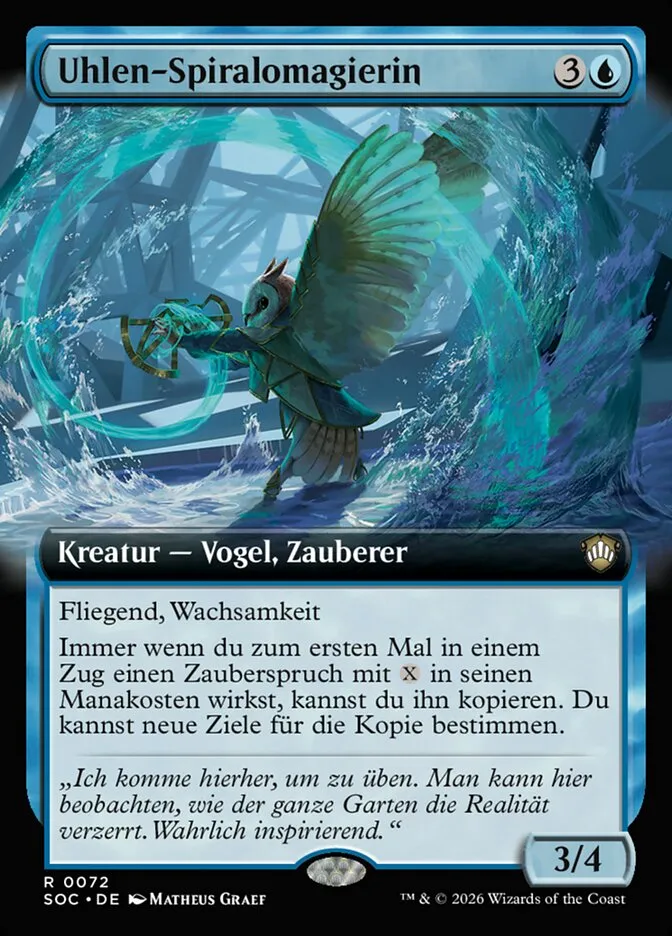 Uhlen-Spiralomagierin kaufen - Secrets of Strixhaven Commander bei TcG Love