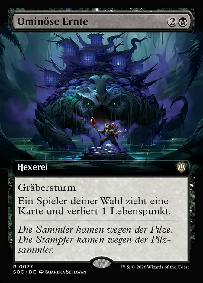 Ominöse Ernte kaufen - Secrets of Strixhaven Commander bei TcG Love