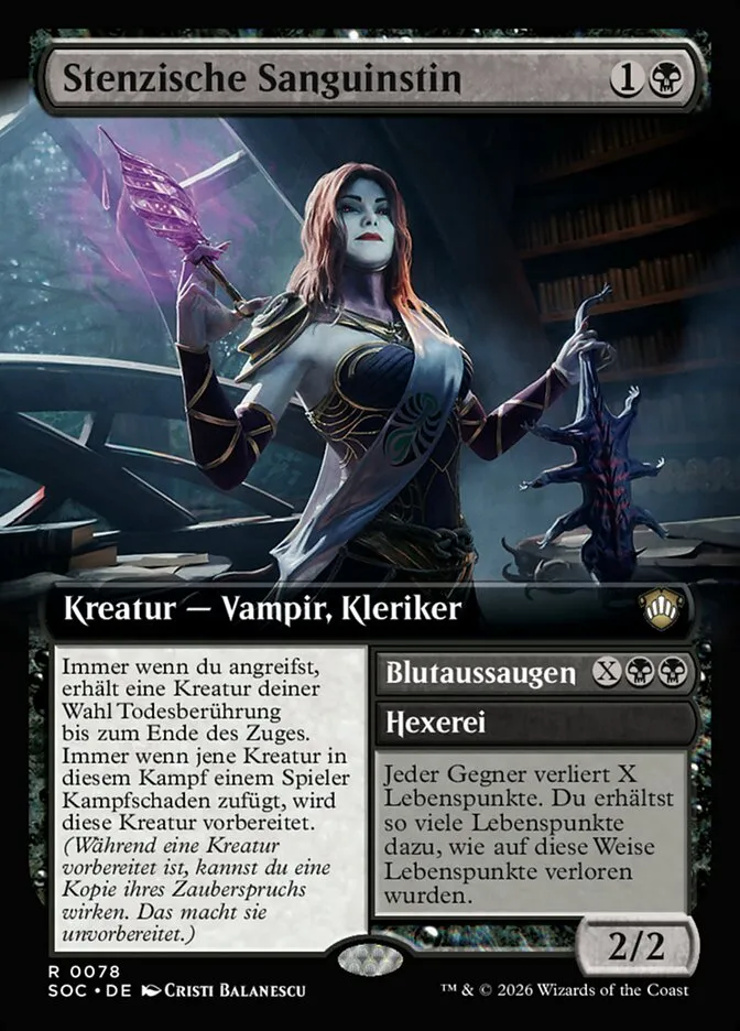 Stensian Sanguinist // Exsanguinate kaufen - Secrets of Strixhaven Commander bei TcG Love