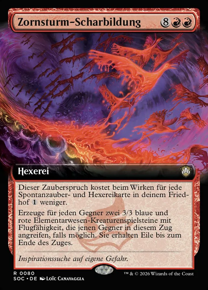 Zornsturm-Scharbildung kaufen - Secrets of Strixhaven Commander bei TcG Love
