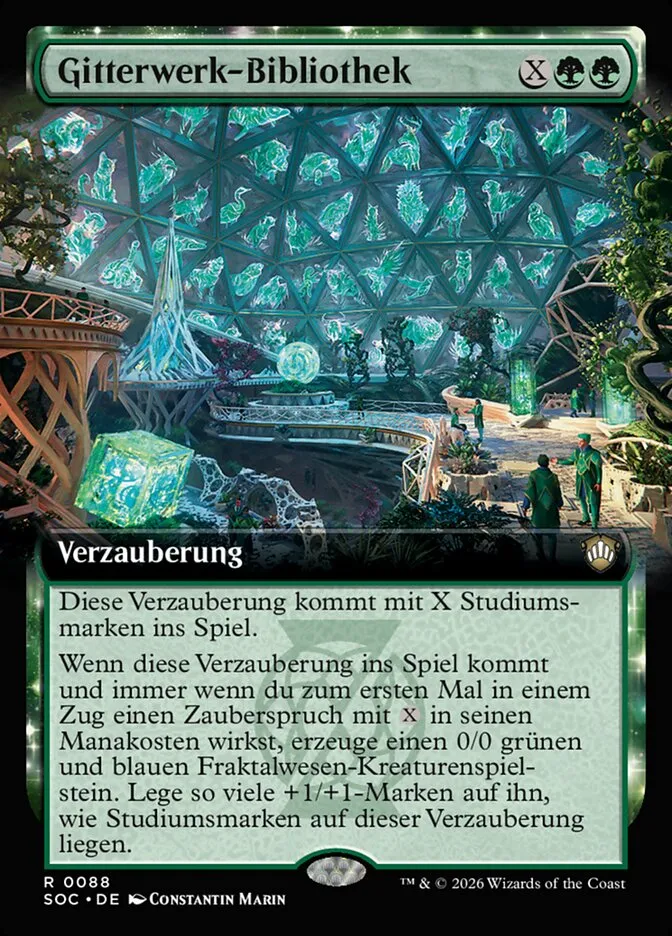 Gitterwerk-Bibliothek kaufen - Secrets of Strixhaven Commander bei TcG Love