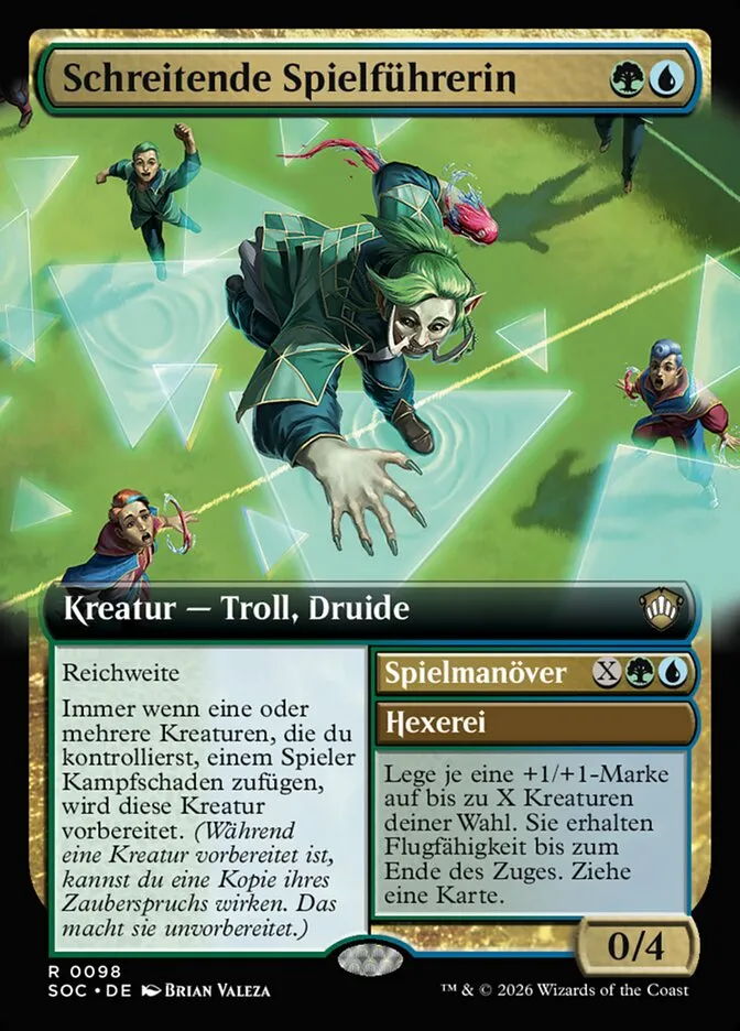 Striding Shotcaller // Run the Play kaufen - Secrets of Strixhaven Commander bei TcG Love