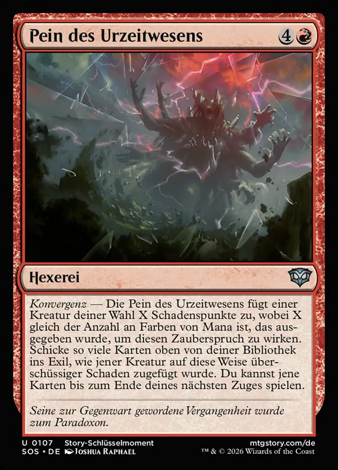 Pein des Urzeitwesens kaufen - Secrets of Strixhaven bei TcG Love