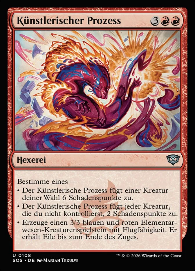 Künstlerischer Prozess kaufen - Secrets of Strixhaven bei TcG Love