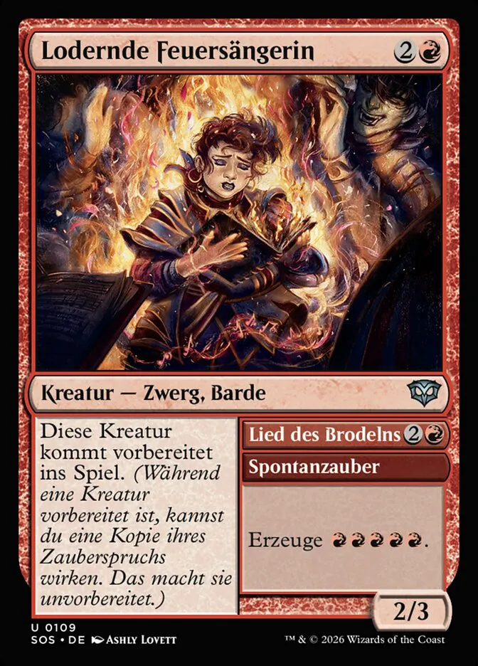 Blazing Firesinger // Seething Song kaufen - Secrets of Strixhaven bei TcG Love