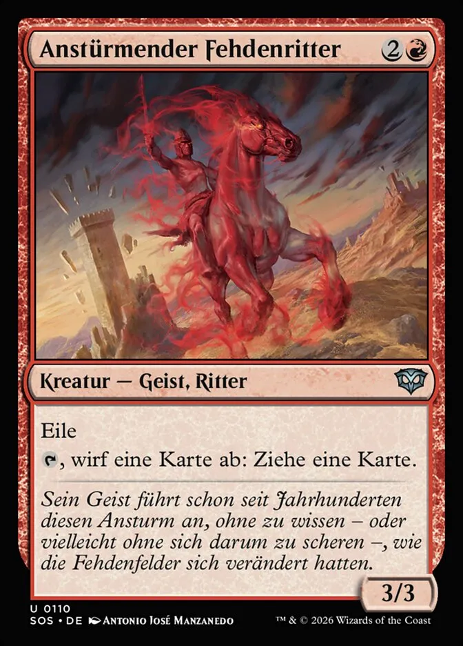 Anstürmender Fehdenritter kaufen - Secrets of Strixhaven bei TcG Love