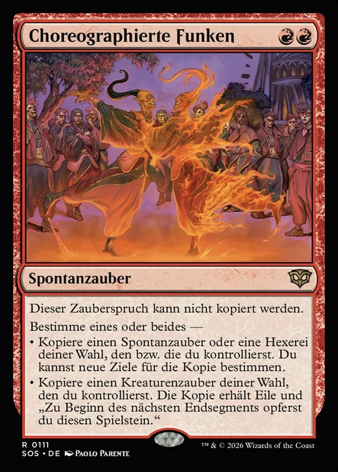 Choreographierte Funken kaufen - Secrets of Strixhaven bei TcG Love