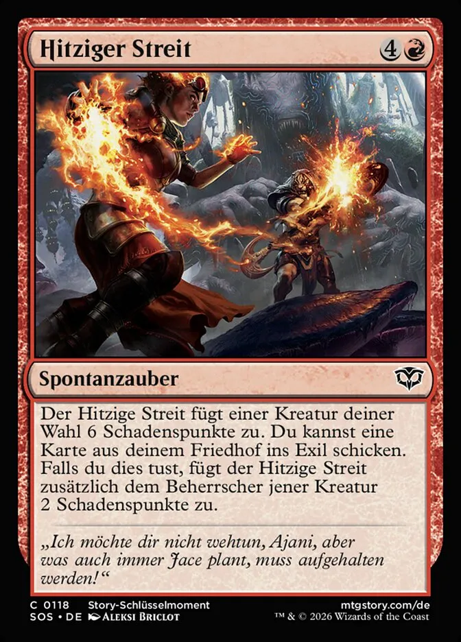 Hitziger Streit kaufen - Secrets of Strixhaven bei TcG Love