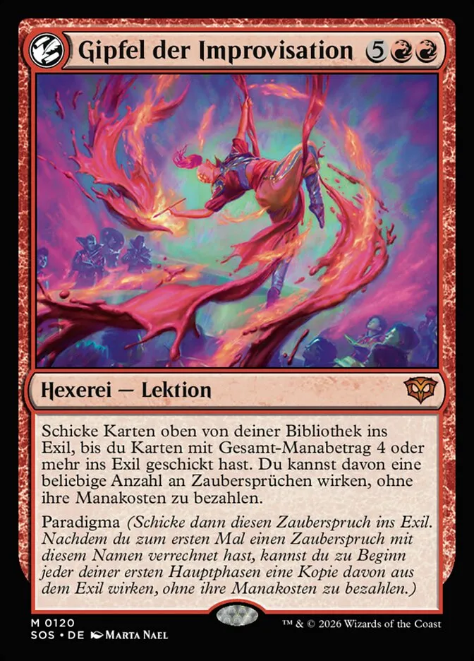 Gipfel der Improvisation kaufen - Secrets of Strixhaven bei TcG Love