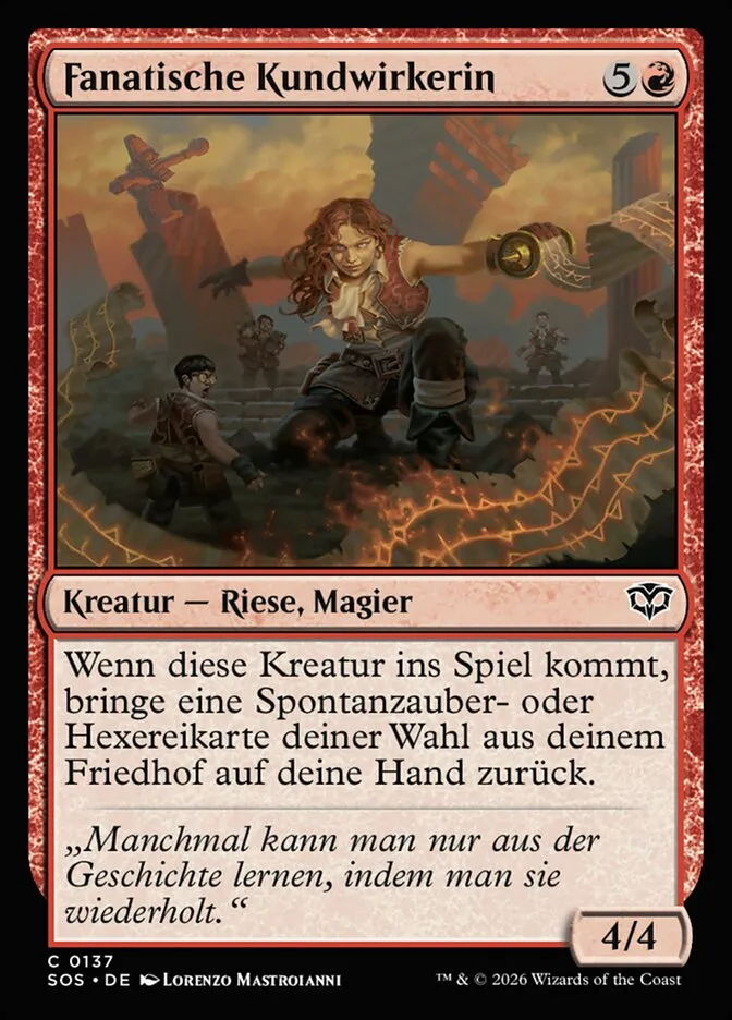 Fanatische Kundwirkerin kaufen - Secrets of Strixhaven bei TcG Love