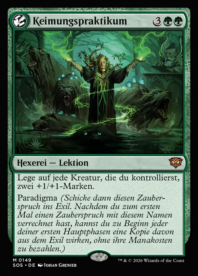 SOS-149-Keimungspraktikum-de Keimungspraktikum kaufen - Secrets of Strixhaven bei TcG Love