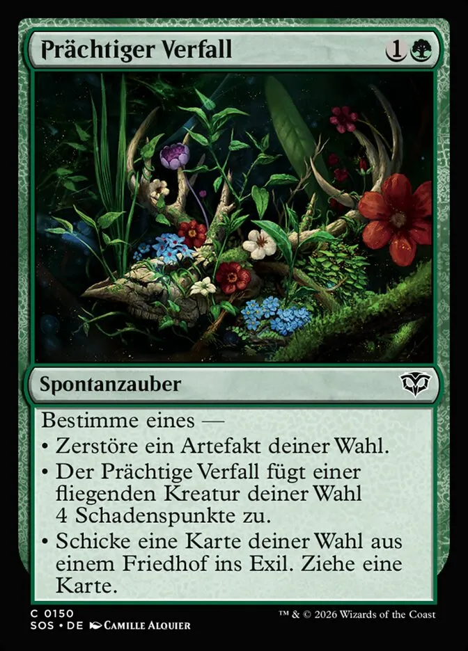 Prächtiger Verfall kaufen - Secrets of Strixhaven bei TcG Love