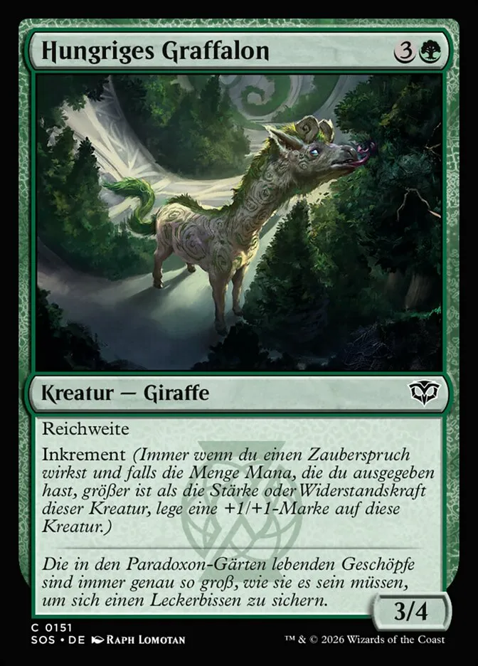 Hungriges Graffalon kaufen - Secrets of Strixhaven bei TcG Love