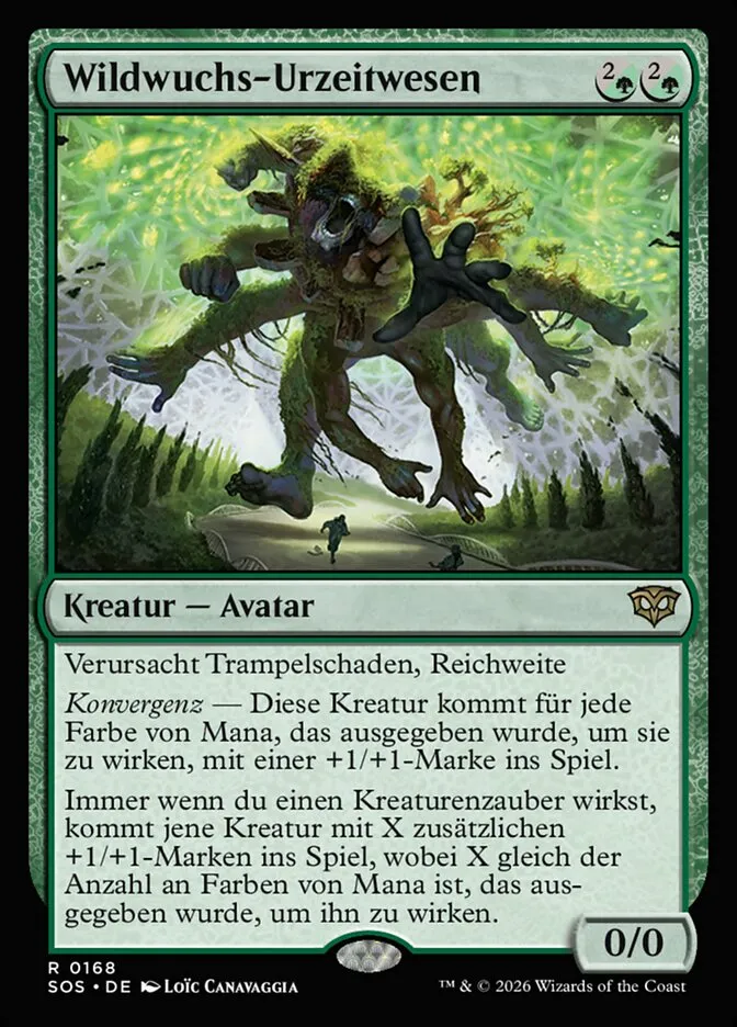 Wildwuchs-Urzeitwesen kaufen - Secrets of Strixhaven bei TcG Love
