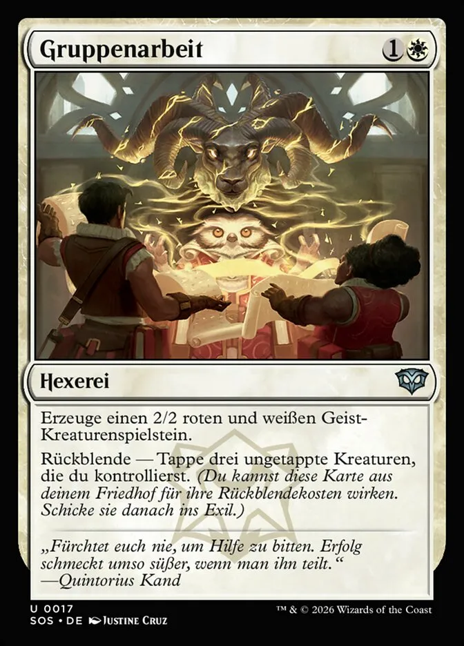 Gruppenarbeit kaufen - Secrets of Strixhaven bei TcG Love