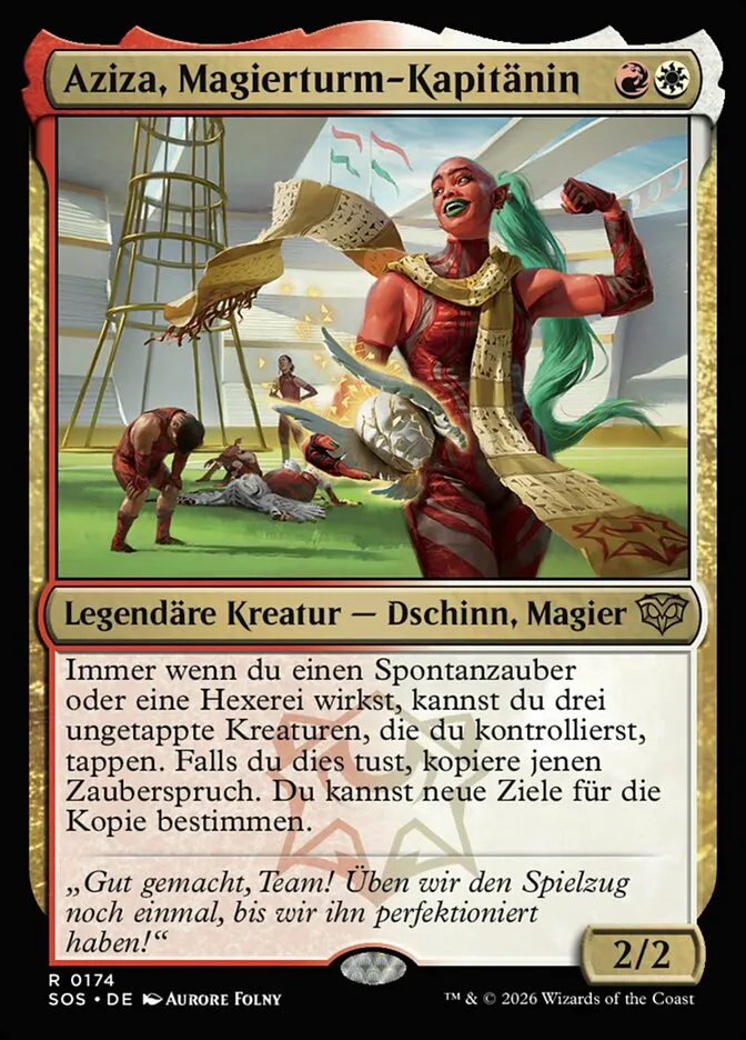 Aziza, Magierturm-Kapitänin kaufen - Secrets of Strixhaven bei TcG Love