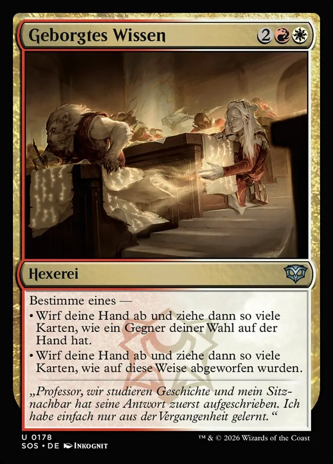 Geborgtes Wissen kaufen - Secrets of Strixhaven bei TcG Love