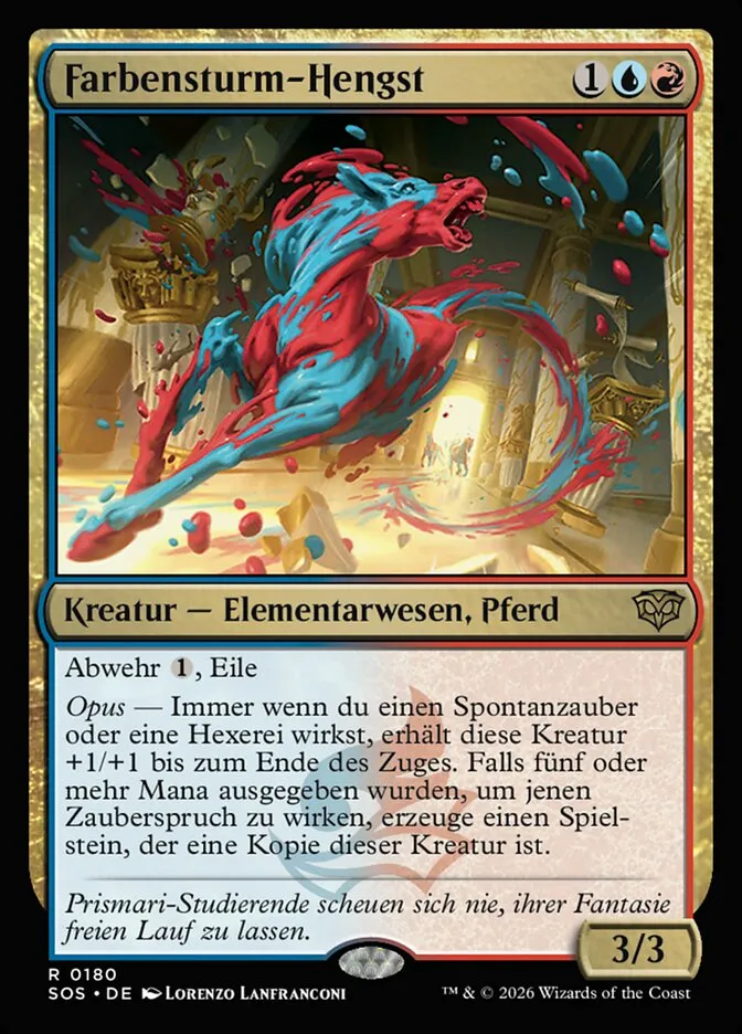 Farbensturm-Hengst kaufen - Secrets of Strixhaven bei TcG Love