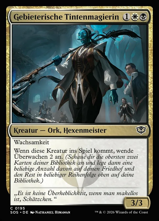 Gebieterische Tintenmagierin kaufen - Secrets of Strixhaven bei TcG Love