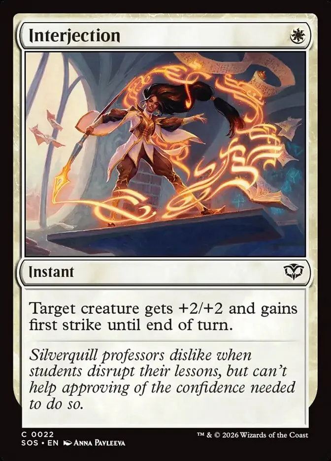 Interjection kaufen - Secrets of Strixhaven bei TcG Love