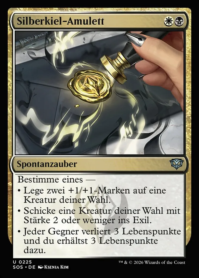 SOS-225-Silberkiel-Amulett-de Silberkiel-Amulett kaufen - Secrets of Strixhaven bei TcG Love