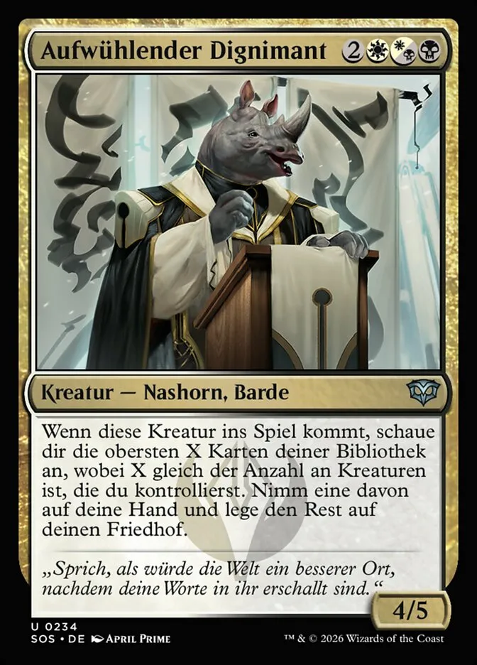 SOS-234-Aufw-hlender-Dignimant-de Aufwühlender Dignimant kaufen - Secrets of Strixhaven bei TcG Love