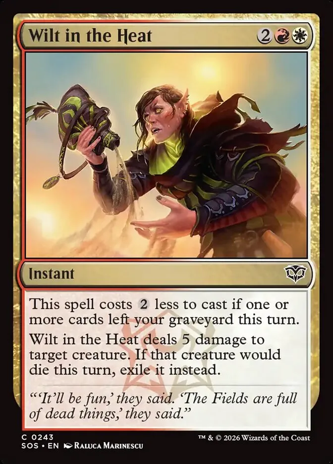 Wilt in the Heat kaufen - Secrets of Strixhaven bei TcG Love