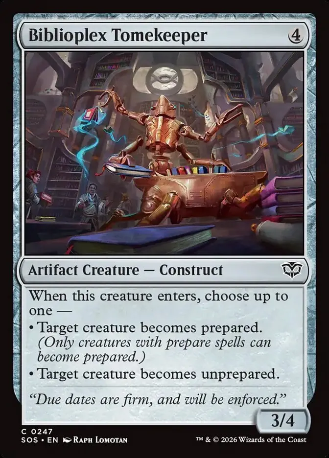 Biblioplex Tomekeeper kaufen - Secrets of Strixhaven bei TcG Love
