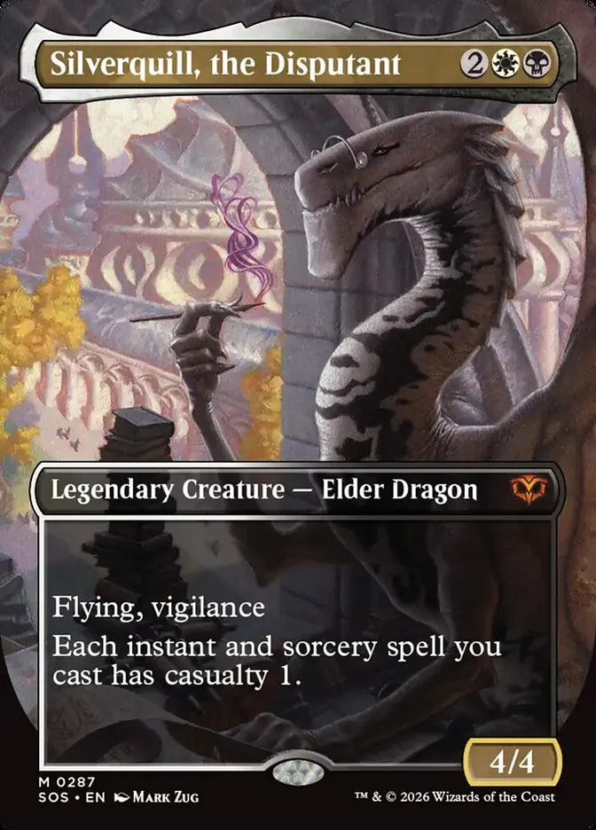 SOS-287-Silverquill--the-Disputant Silverquill, the Disputant kaufen - Secrets of Strixhaven bei TcG Love